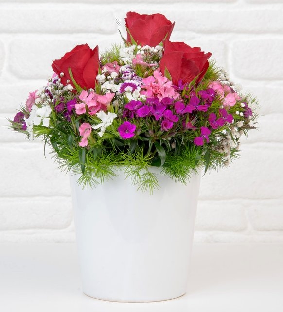 Vazo içinde çiçekler